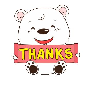 a thanks bear